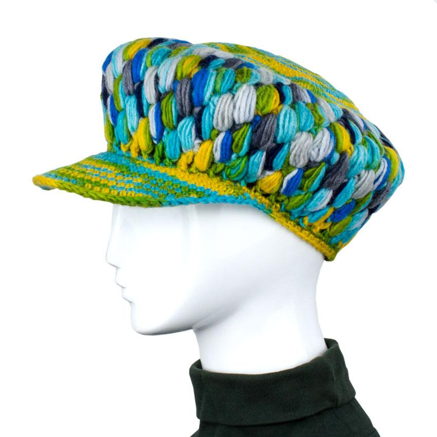 Берет с козырьком женский из шерсти Киев - изображение 1