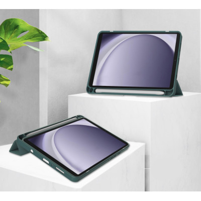 Чехол для планшета BeCover Soft Edge stylus holder Samsung Tab A9 SM-X115 8.7" Dark Green (710357) Винница - изображение 7
