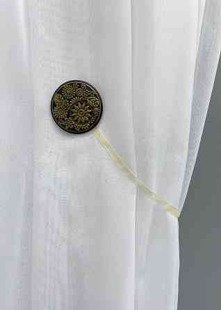 Магніти для штор і гардин Карпати набір 2 шт Венге з бронзовим (81-146) Київ