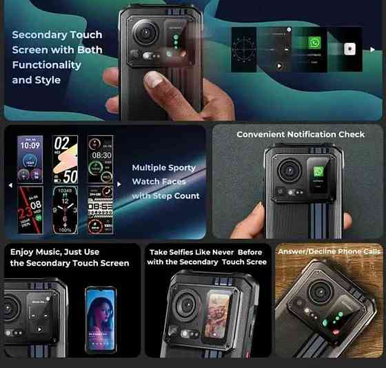 Смартфон Hotwav Cyber 15 Black/Gold 12/256Gb 6280mAh 200Mpx. Гарантія. Київ