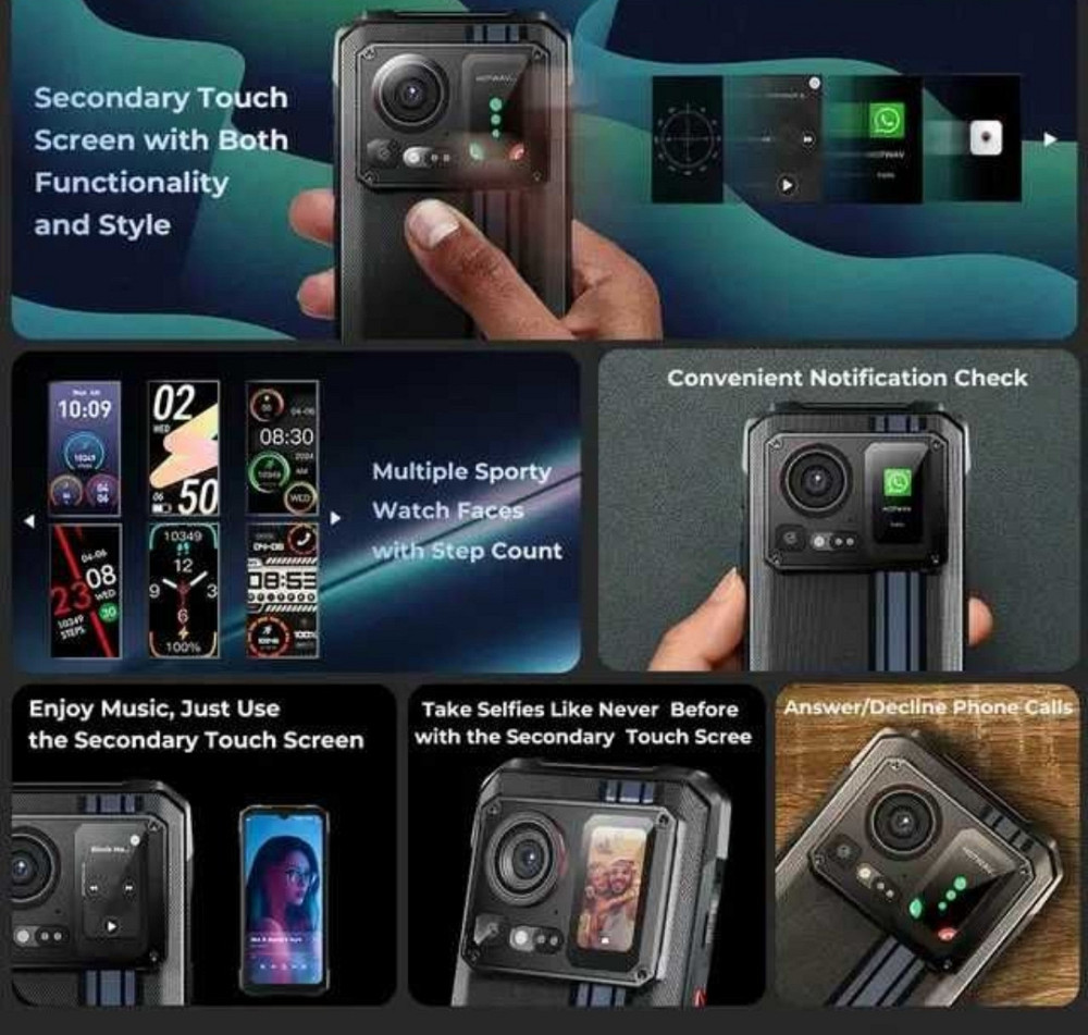 Смартфон Hotwav Cyber 15 Black/Gold 12/256Gb 6280mAh 200Mpx. Гарантія. Київ - фото 3