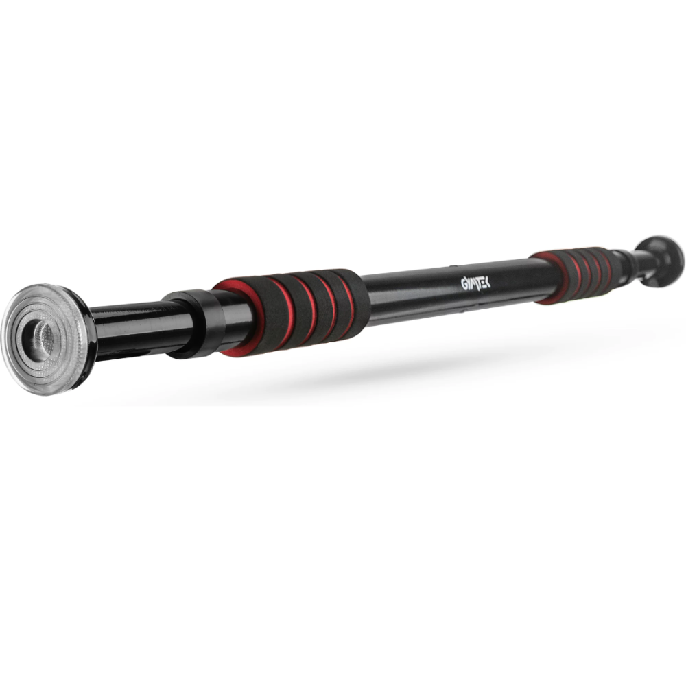 Турнік розсувний GYMTEK 63-100см чорно-червоний Киев - изображение 2