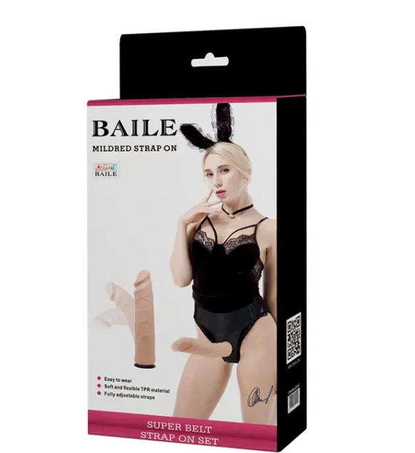 Страпон реалистик с гибким хребтом BW-022047 Sex Aura Киев - изображение 3