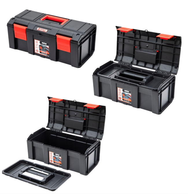 Набір ящиків для інструментів QBRICK REGULAR R-BOX SET: 19+16+13 (5901238253938) Київ - фото 4