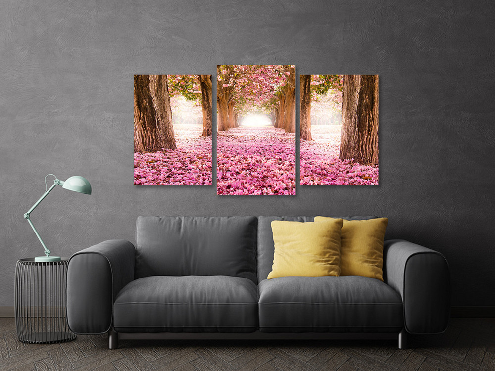 Модульная картина в гостиную / спальню  Сакура Art-662_3 Киев - изображение 3