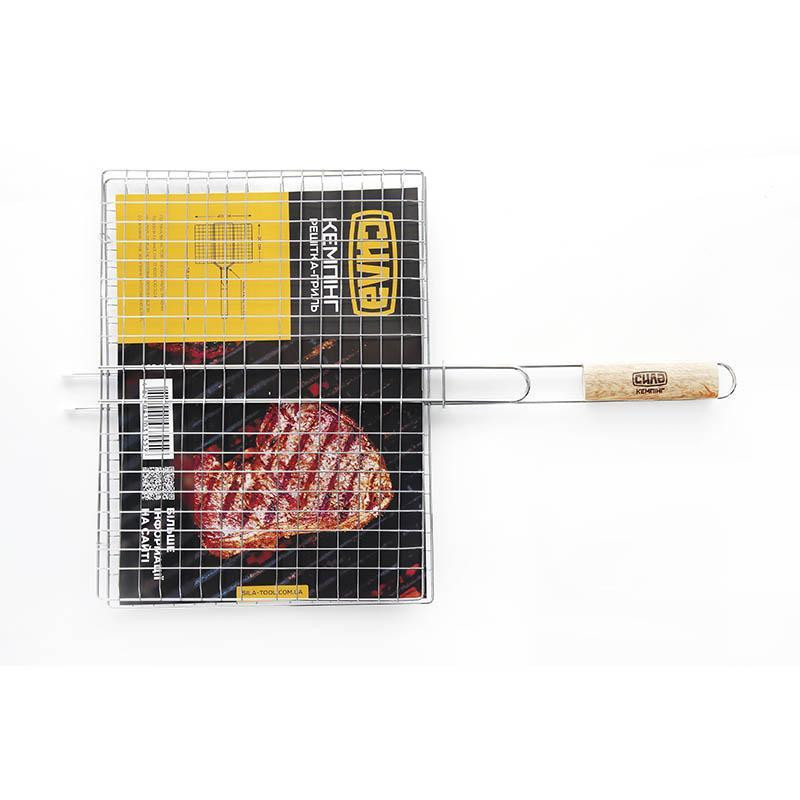 Решітка-гриль плоска (70x45x36см)  (СИЛА - Кемпінг) Харків - фото 1