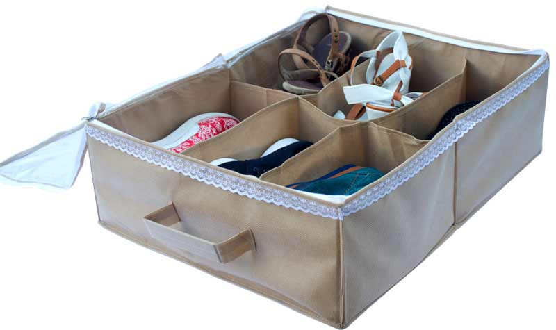 Органайзер для хранения обуви на 6 пар Beg-O-6 (Бежевый) Сумы - изображение 1