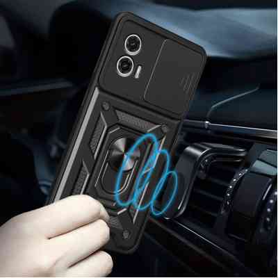 Чехол для мобильного телефона BeCover Military Motorola Moto G73 Black (709982) Винница