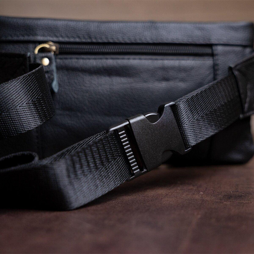 Сумка на пояс Vintage 14734 Чорна Київ - фото 7