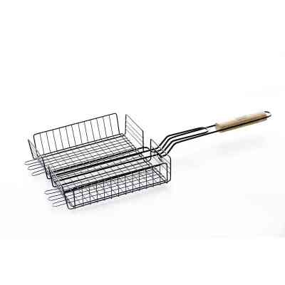 Решётка для гриля СИЛА з високим бортом 56x31x24x5,5см (960400) Винница