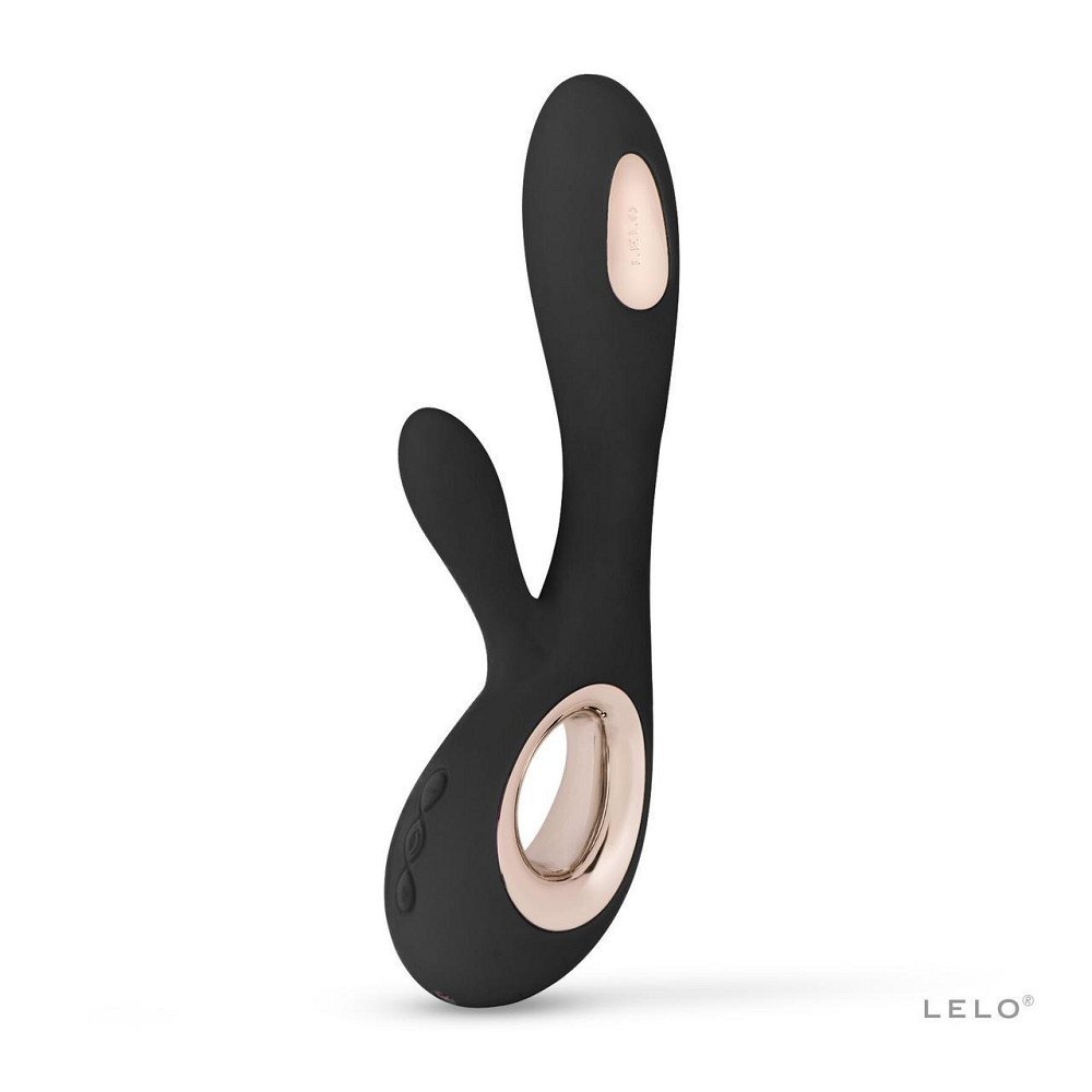 Вибратор-кролик LELO Soraya Wave Black, манящие движения ствола Sex Aura Киев - изображение 1