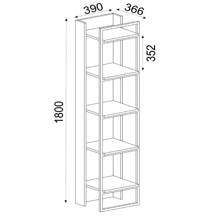 Стеллаж кухонный 