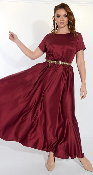 Довга шовкова сукня Київ - фото 5