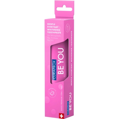 Зубная паста Curaprox Be You Отбеливающая Со вкусом арбуза с ментоловыми шариками 60 мл (7612412429497) Винница - изображение 2