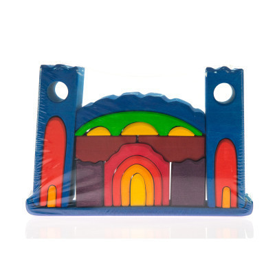 Конструктор Nic деревянный Все в замке синий (NIC523268) Винница - изображение 7