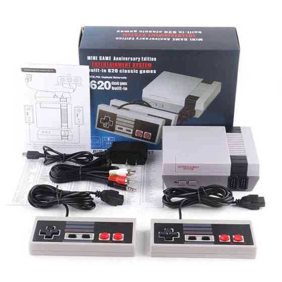 Краща портативна ігрова консоль консоль 400в1 GAME NES 620 / 7724, Портативна YV-624 ігрова ретро-відеоконсоль Київ