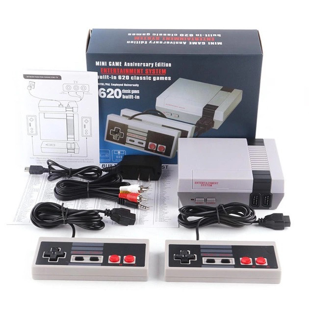 Краща портативна ігрова консоль консоль 400в1 GAME NES 620 / 7724, Портативна YV-624 ігрова ретро-відеоконсоль Київ - фото 1