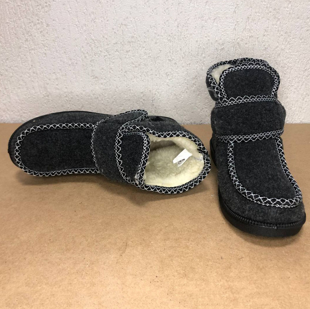 Дутики жіночі болонові 40р, Калоші жіночі водонепроникні, Бурки жіночі хутряні Бабуші домашні EW-85 Львів - фото 1