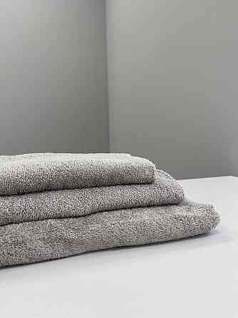 Махровое полотенце Ideal Textile 70х140 см однотонное (56860538) сірий Черновцы
