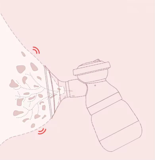 Электрический молокоотсос Hands-Free с бутылочкой 180 мл, 9 режимов, USB, массажный режим, без BPA Киев - изображение 7