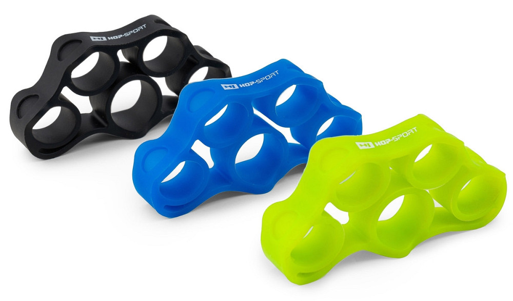 Набор эспандеров для тренировок пальцев рук фитнес реабилитация и улучшение хвата рук Hop-Sport HS-S003FT размер S Киев - изображение 9