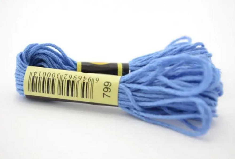 Нитки муліне для вишивки 799 Київ - фото 1