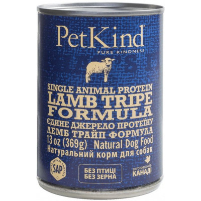 Консерви для собак PetKind Lamb Tripe Single Animal Protein Formula 369 г (Pk00590) Вінниця - фото 1