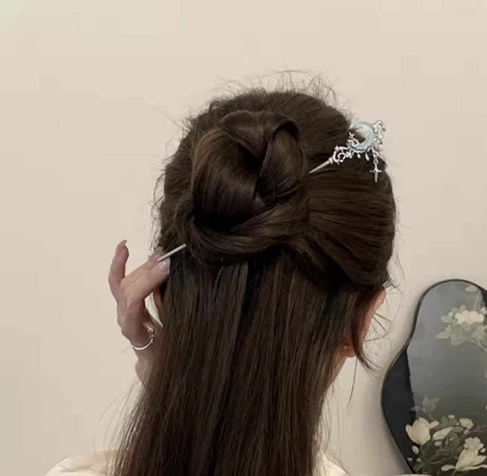 Шпилька-паличка для волосся 