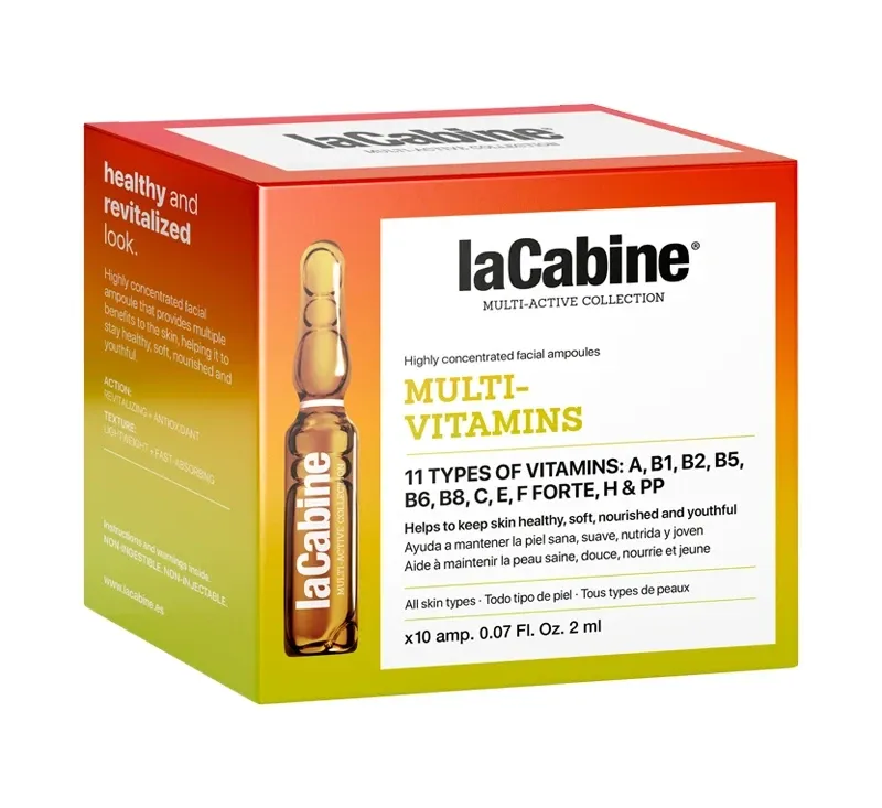 Висококонцентровані мультивітамінні ампули для обличчя MULTI-VITAMINS LaCabine, 10*2 мл Дніпро - фото 1