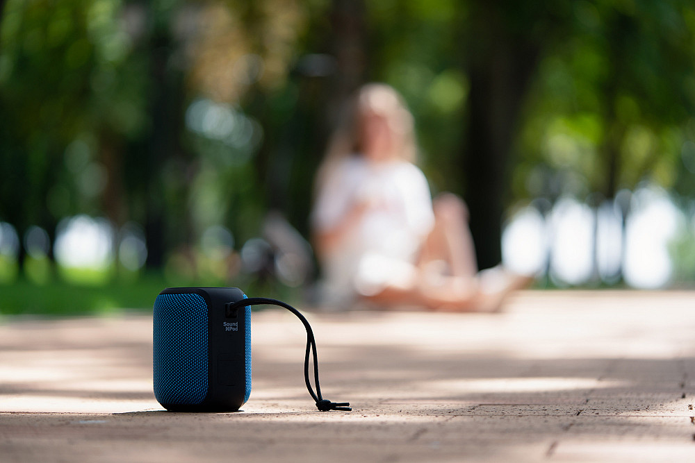 Портативна акустична система 2E SoundXPod 15Вт, BT 5.3, TWS, IPX6, Синій Киев - изображение 7