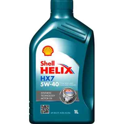Моторное масло Shell Helix HX7 5W40 1л (2102) Винница