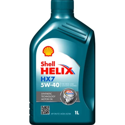 Моторное масло Shell Helix HX7 5W40 1л (2102) Винница - изображение 1