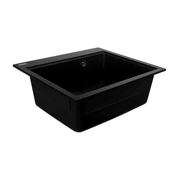 VALESO Гранітна мийка для кухні VALESO VESTA 5852 матова Чорна Коломыя