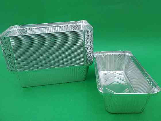 Контейнер из пищевой алюминиевой фольги прямоугольный 900 мл SP62L100 штук (1 пачка) Харьков