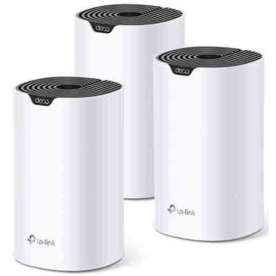 Точка доступа Wi-Fi TP-Link DECO S4 3 pcs AC1200, 2xGE LAN/WAN, MESH (DECO-S4-3-PACK) Винница