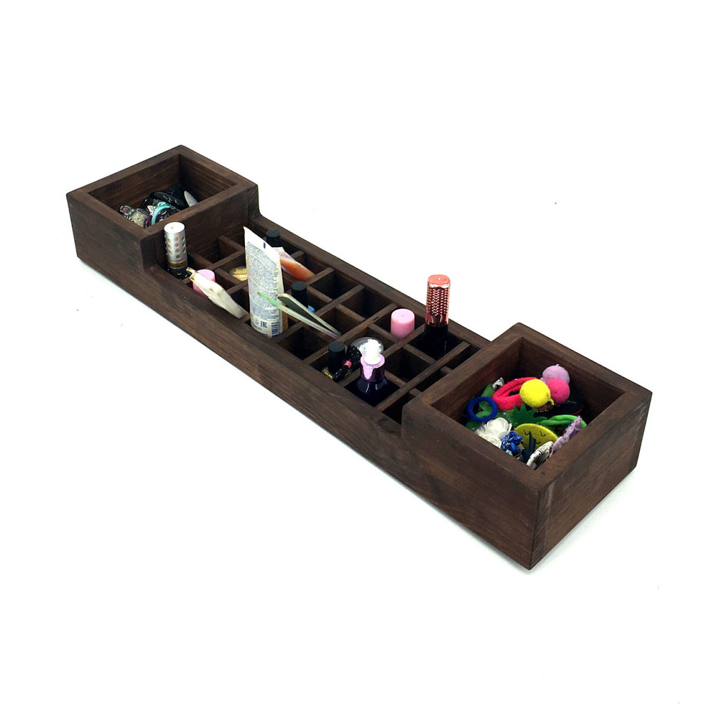 Органайзер для косметики "Фредегонда" капучино Миколаїв - фото 1