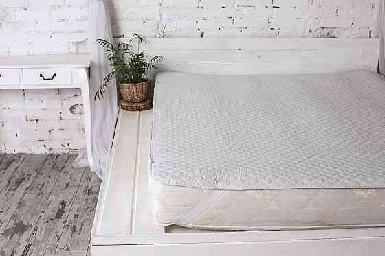 Ecotton Наматрацник Ecotton 200х200 см захисний антиалергенний з резинкою по кутах сірий (40-09 Киев