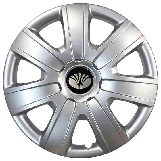 Автомобильные модельные колпаки R15 Daewoo 325 4шт, SJS, серебряные Киев