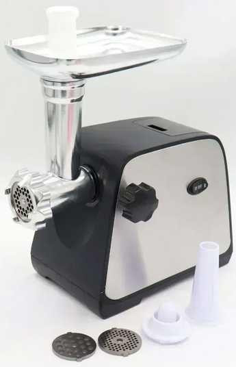 Мясорубка DOMOTEC MS-2026 4500 Вт с реверсом, соковыжималка, насадки для колбас и кеббе Одесса - изображение 4