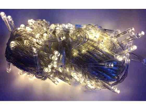 Гірлянда 200 LED, теплий білий (прозорий провід) 1120-07 ТМ КИТАЙ Київ