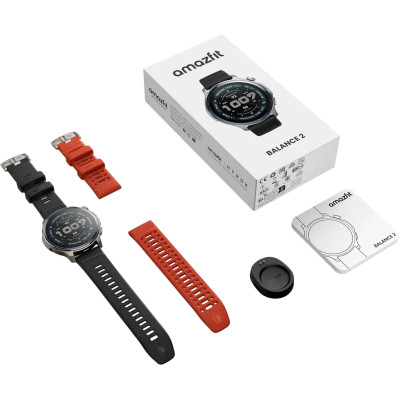 Смарт-часы Amazfit Balance 2 Чорний W2430GL1N (1167420) Винница - изображение 2