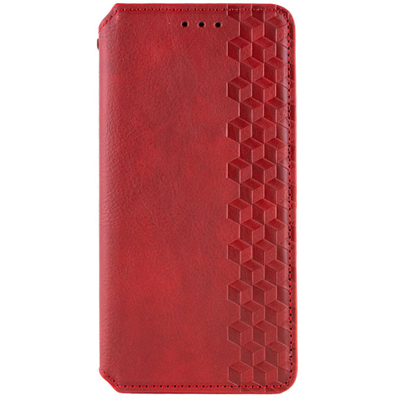 Чохол-книжка для смартфона Rubic Leather for Xiaomi Redmi Note 13 Pro 5G/POCO X6 5G Red Київ - фото 1