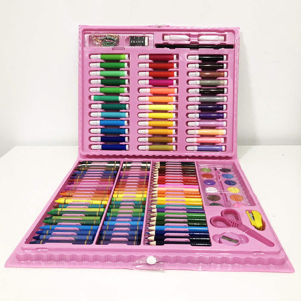 Валіза для малювання 208 предметов, Набір для творчості в алюмінієвій валізі Валіза малювання JK-13 Львів - фото 3