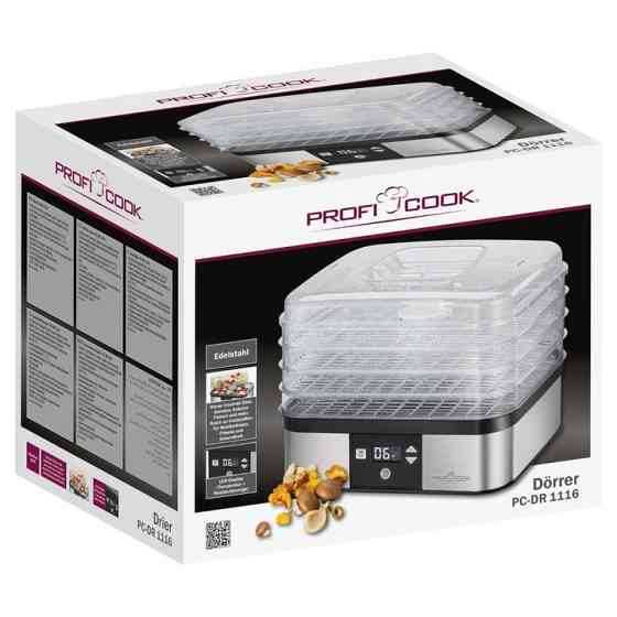 Сушилка для грибов, фруктов и трав с таймером 1-48 часов Profi Cook PC-DR (1116) Нововолынск