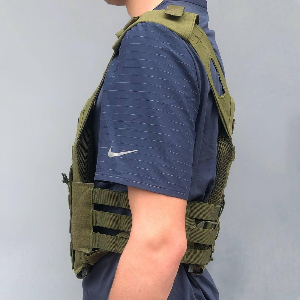 Плитоноска Бронежилет з плитами 6 класу Оливковий Вінниця - фото 3