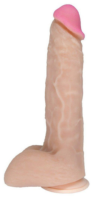 Фалоімітатор EGZO Ciberskin DS003 (23,5 см х 5 см) Sex Aura Київ - фото 2