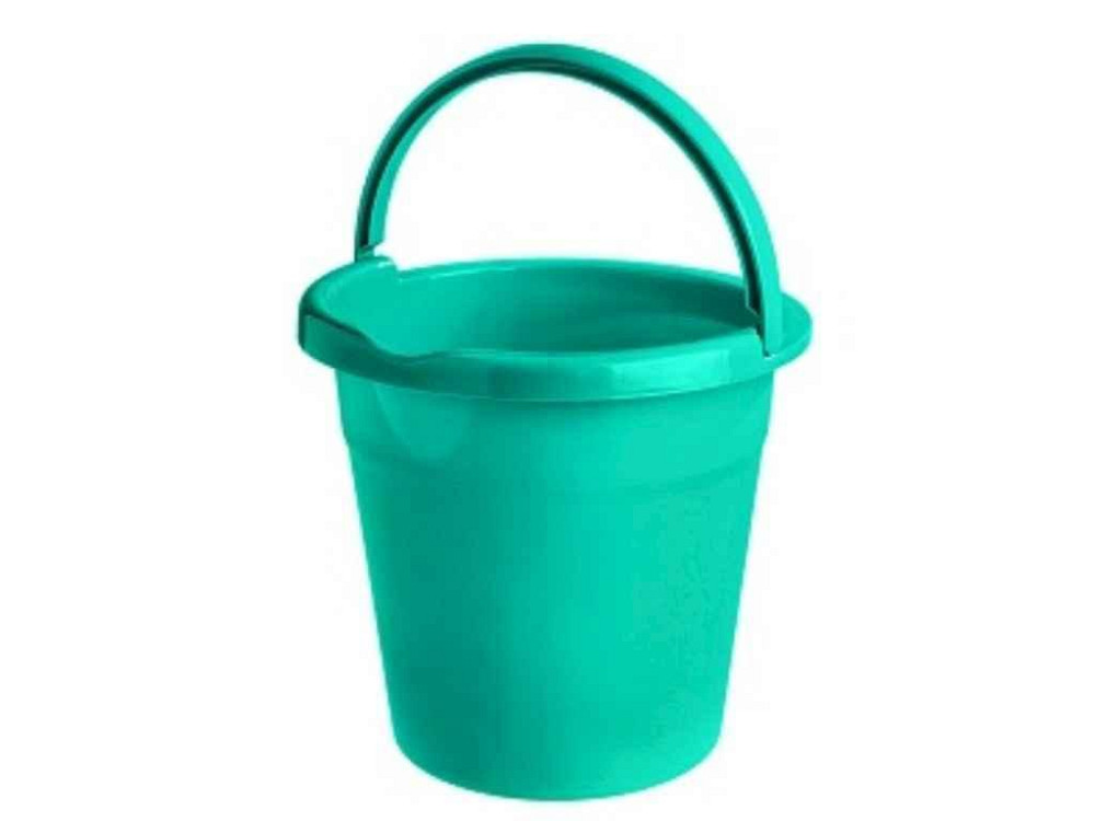 Відро пл. 11л мірне з носиком бірюзове ТМ R-PLASTIC Київ - фото 1