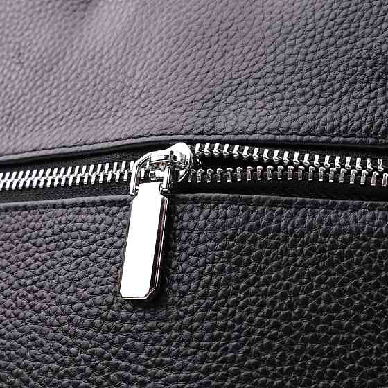 Компактний жіночий рюкзак з натуральної шкіри Vintage 23058 Чорний Київ