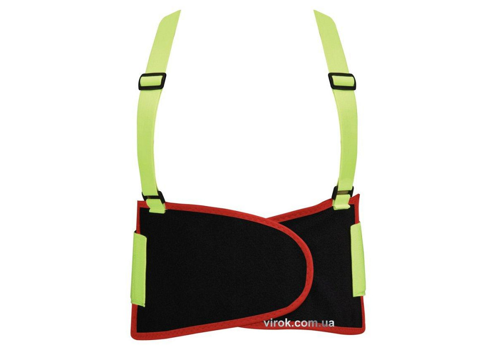 Пояс для підтримки спини YATO еластичний зі збільшеною видимістю (зелений), 125х 20см, розмір XLDW Одеса - фото 1