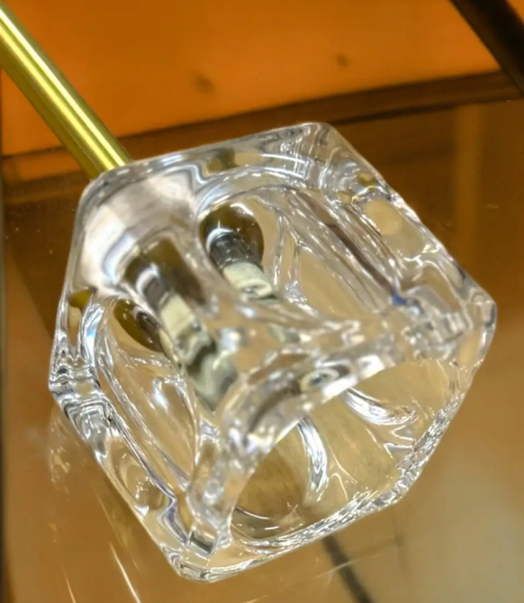 Світлодіодна люстра Нептун 8810-B (Золота) на 8+1 плафонів Вінниця - фото 5